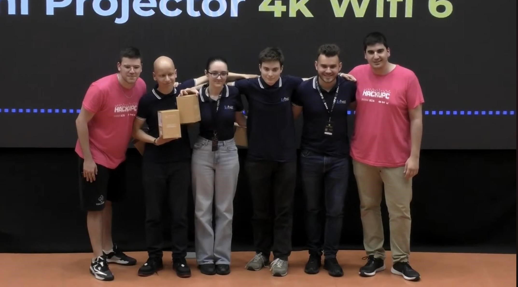HackUpc 2025 – Барселона, 2 – 4.05.2025 г. – трето място за учениците от ТУЕС HackUpc 2025 – Барселона, 2 – 4.05.2025 г. – трето място за учениците от ТУЕС