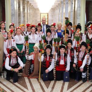 Коледуване при президента Коледуване при президента