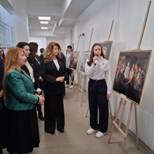 Президентът откри изложба за 3-ти март в 9.ФЕГ Президентът откри изложба за 3-ти март в 9.ФЕГ