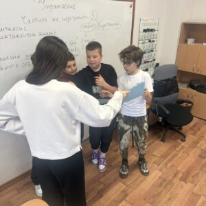 Добра практика от 51. СУ - „Граматика в движение: Игрови модели за усвояване на главните части на изречението“ Добра практика от 51. СУ - „Граматика в движение: Игрови модели за усвояване на главните части на изречението“