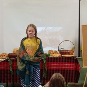 Добра практика в 17.СУ „Дамян Груев” - „ Житената питка разказва”- пътят на хляба до трапезата ни Добра практика в 17.СУ „Дамян Груев” - „ Житената питка разказва”- пътят на хляба до трапезата ни